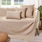 Διακοσμητική Μαξιλαροθήκη Charisma Cotton Stripe Beige 30X50